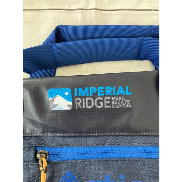 Stio Bags Stio Basin Xt Brief Messenger Bag Blue With Decal New